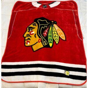 Chicago Blackhawks throw  50” x 62”